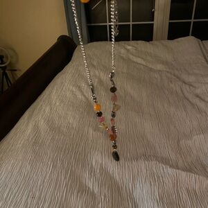 Necklace with matching earrings